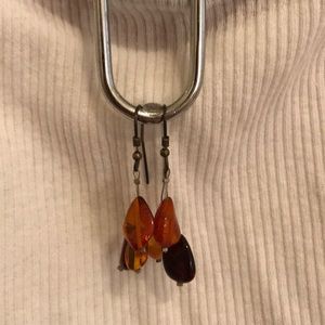 Amber Earrings